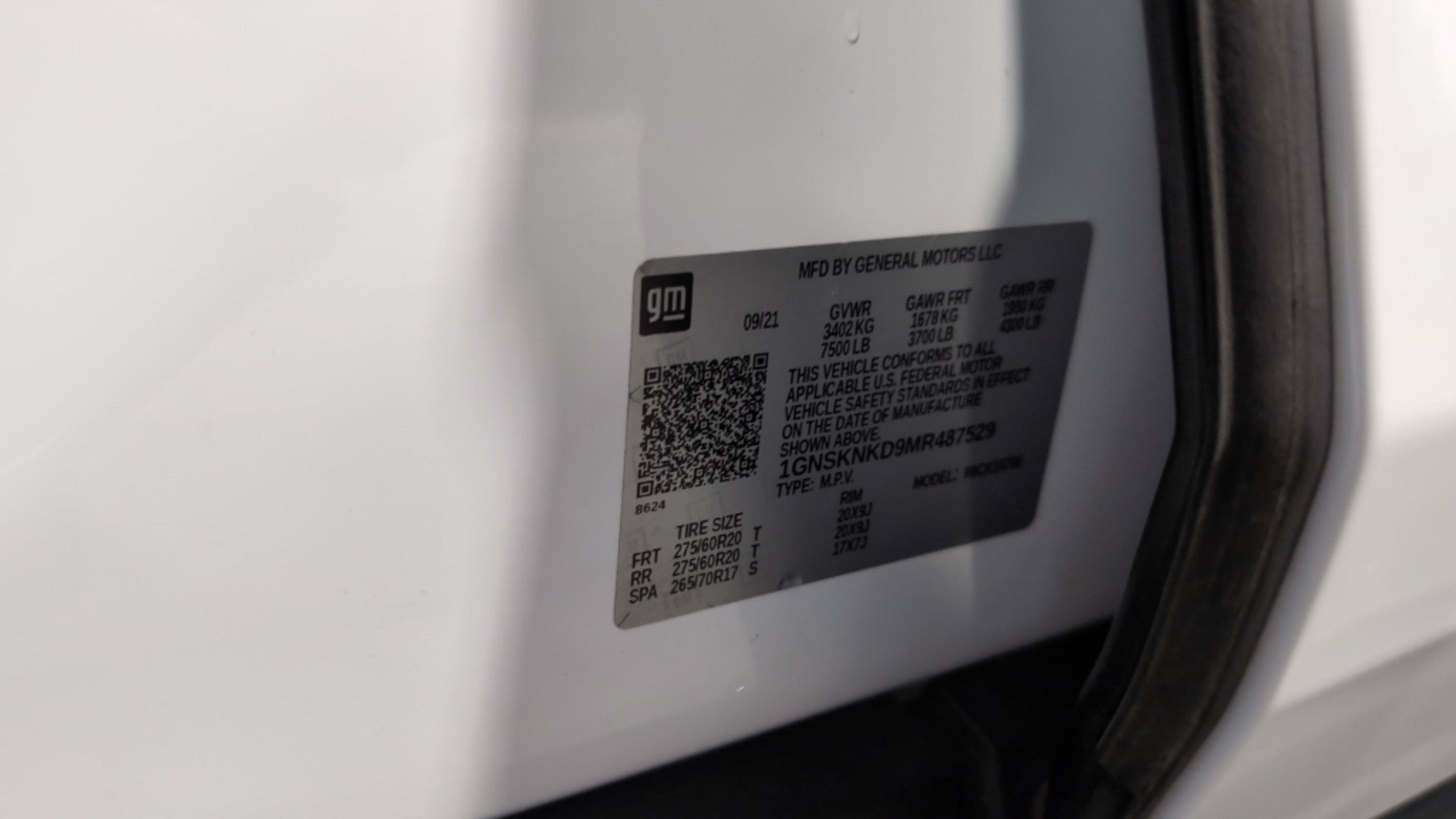 2021 Chevrolet Tahoe LT