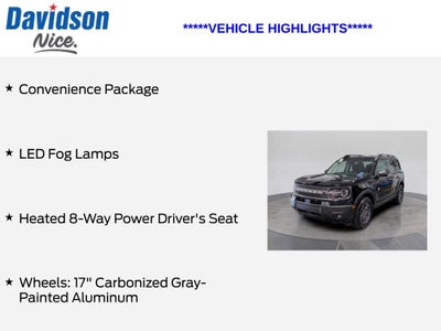 2025 Ford Bronco Sport Big Bend