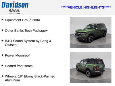 2025 Ford Bronco Sport Outer Banks