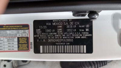 2023 Kia Rio S