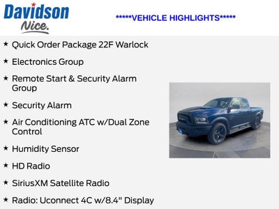 2020 RAM 1500 Classic Warlock