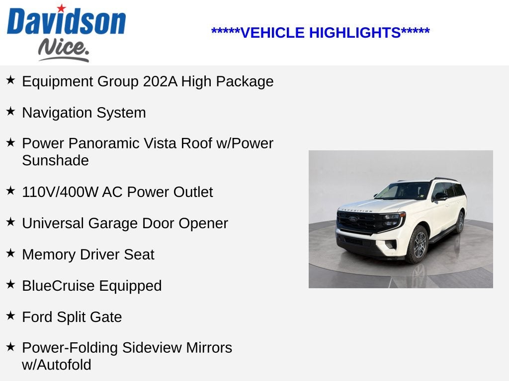 2025 Ford Expedition Active