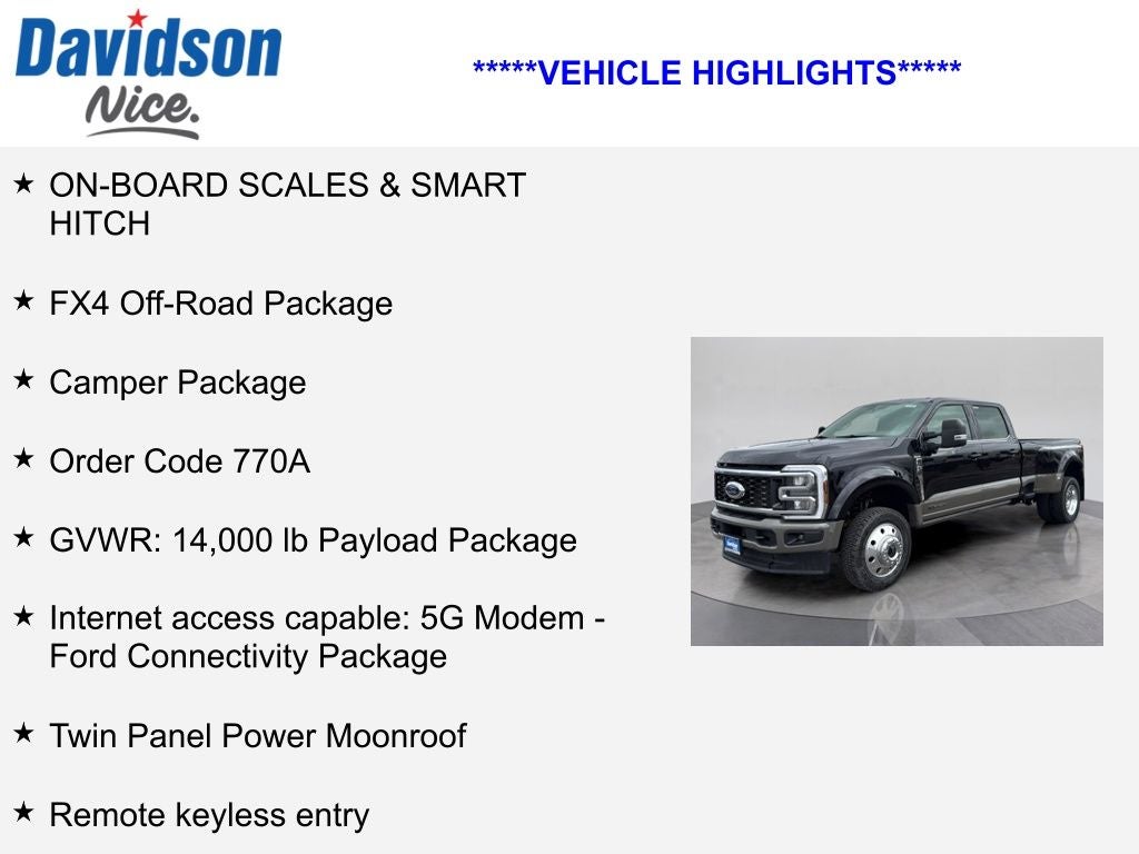 2026 Ford F-450SD King Ranch DRW