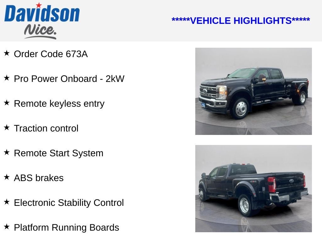 2025 Ford F-450SD XLT DRW