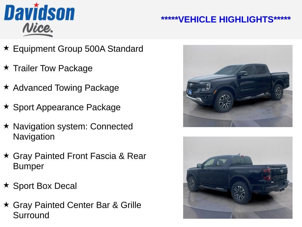 2024 Ford Ranger Lariat