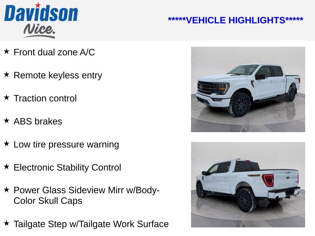 2023 Ford F-150 Tremor