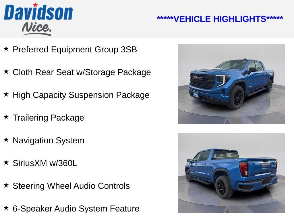 2023 GMC Sierra 1500 Elevation