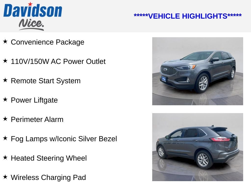 2024 Ford Edge SEL
