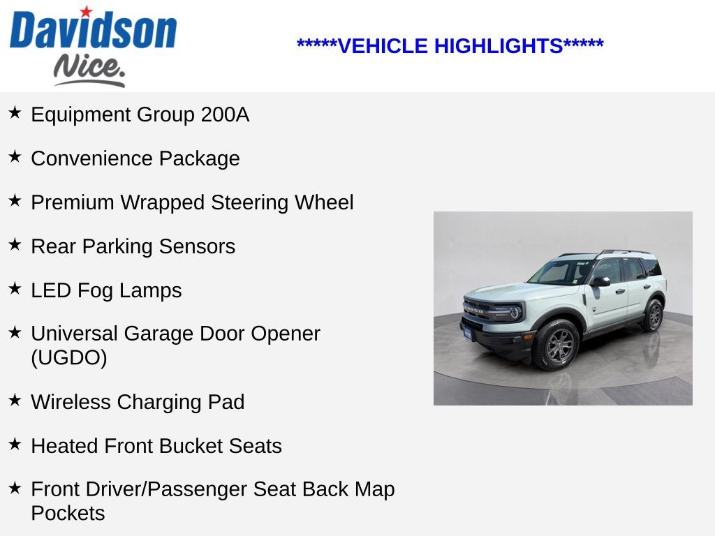 2024 Ford Bronco Sport Big Bend