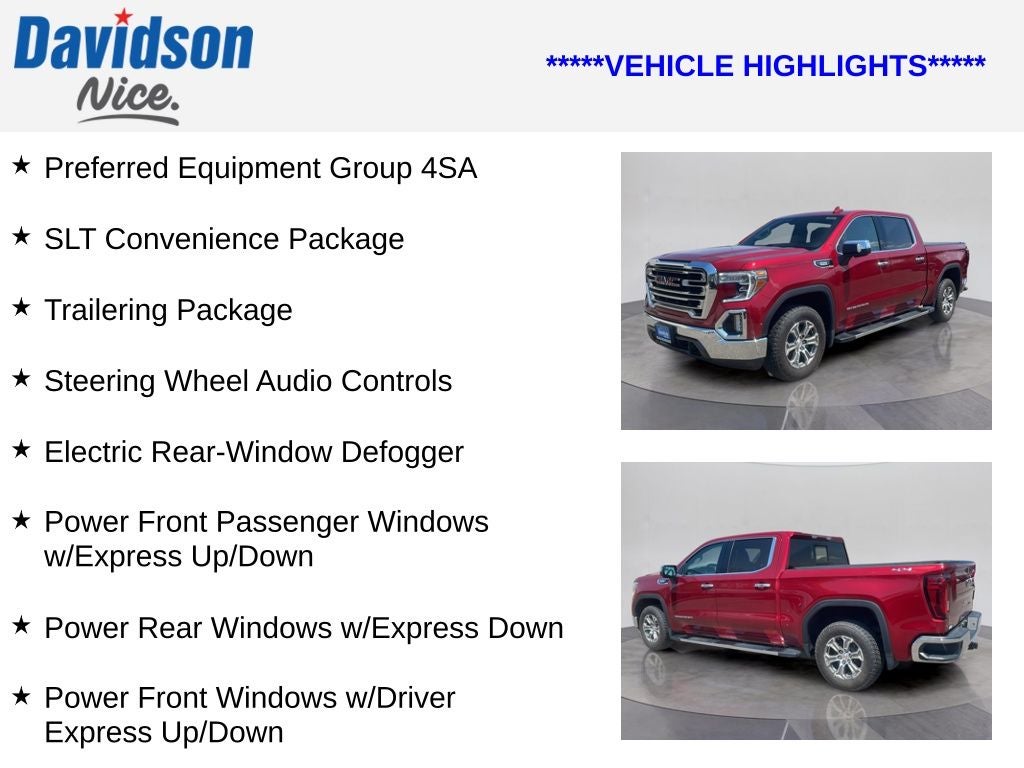 2021 GMC Sierra 1500 SLT