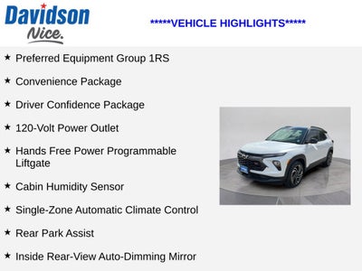 2025 Chevrolet TrailBlazer RS