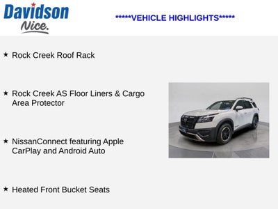 2024 Nissan Pathfinder Rock Creek