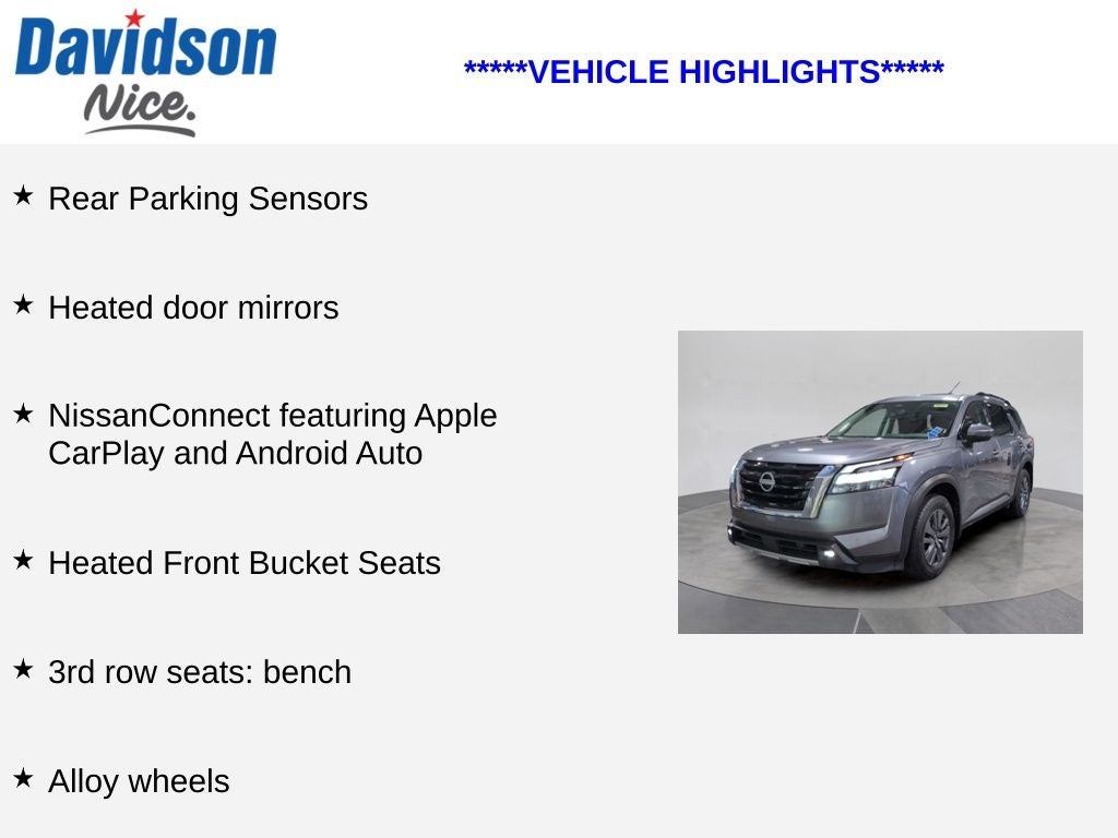 2024 Nissan Pathfinder SV