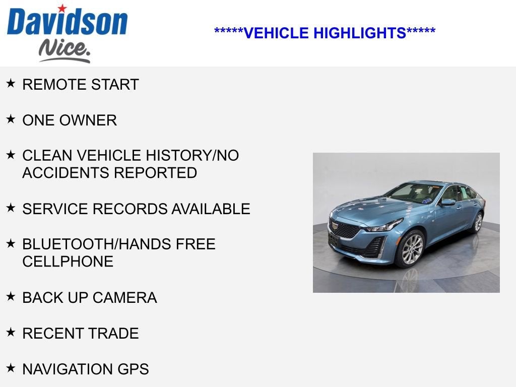 2023 Cadillac CT5 Premium Luxury