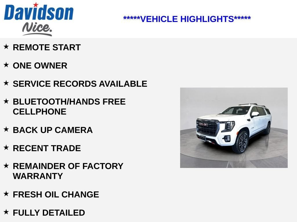 2024 GMC Yukon XL AT4