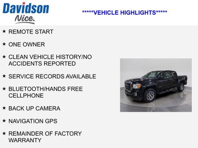 2021 GMC Canyon AT4 - Cloth