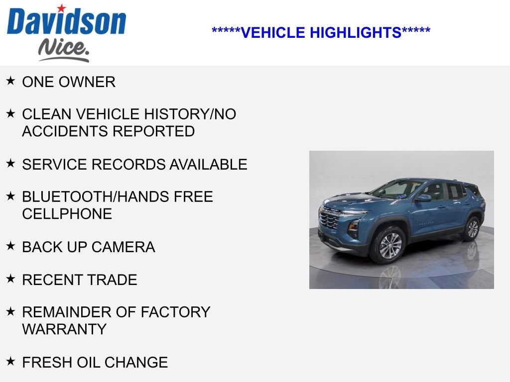 2025 Chevrolet Equinox LT