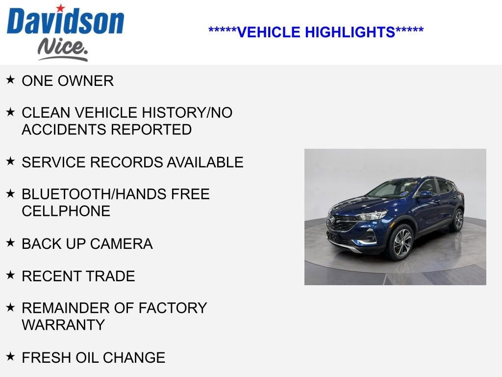 2023 Buick Encore GX Select
