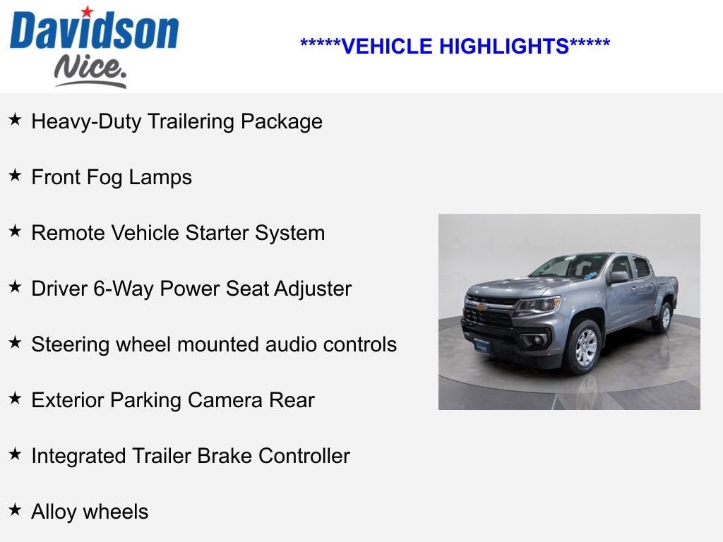 2022 Chevrolet Colorado LT