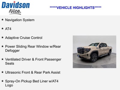 2023 GMC Sierra 1500 AT4