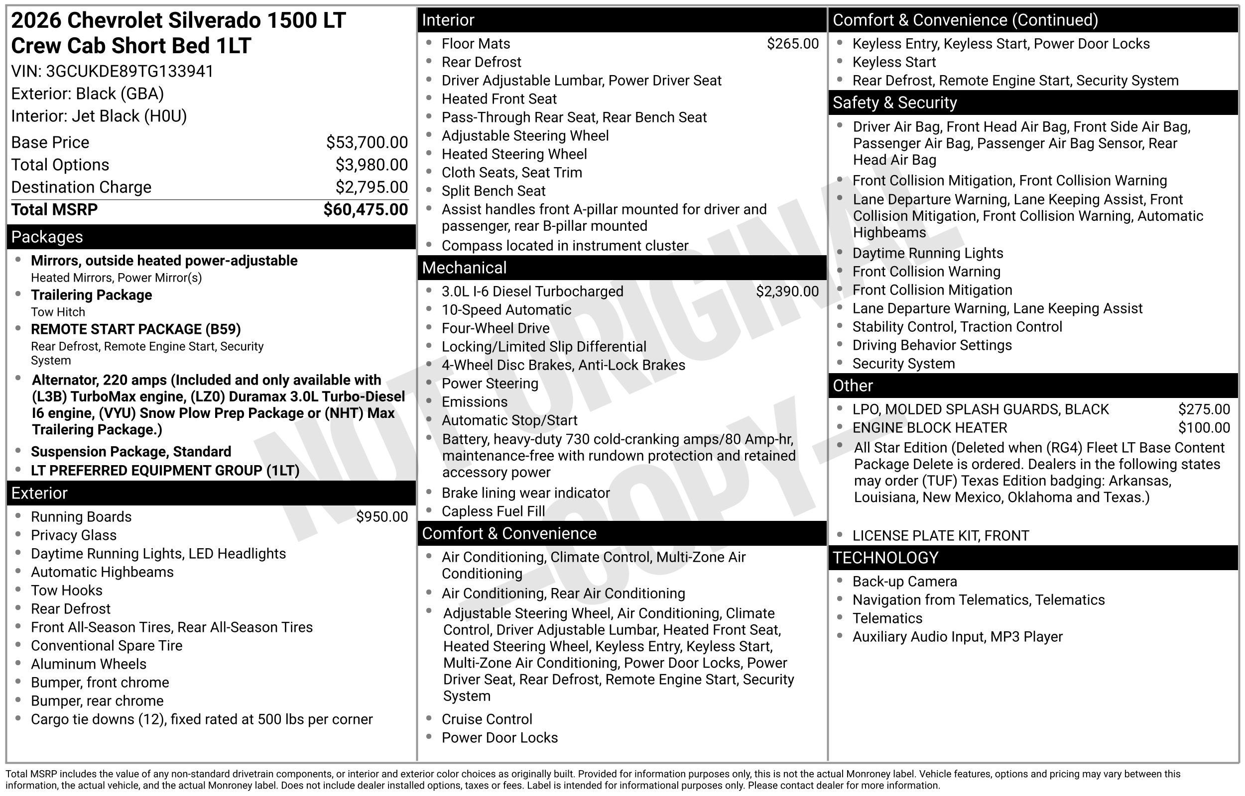 2026 Chevrolet Silverado 1500 LT