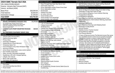 2024 GMC Terrain SLE