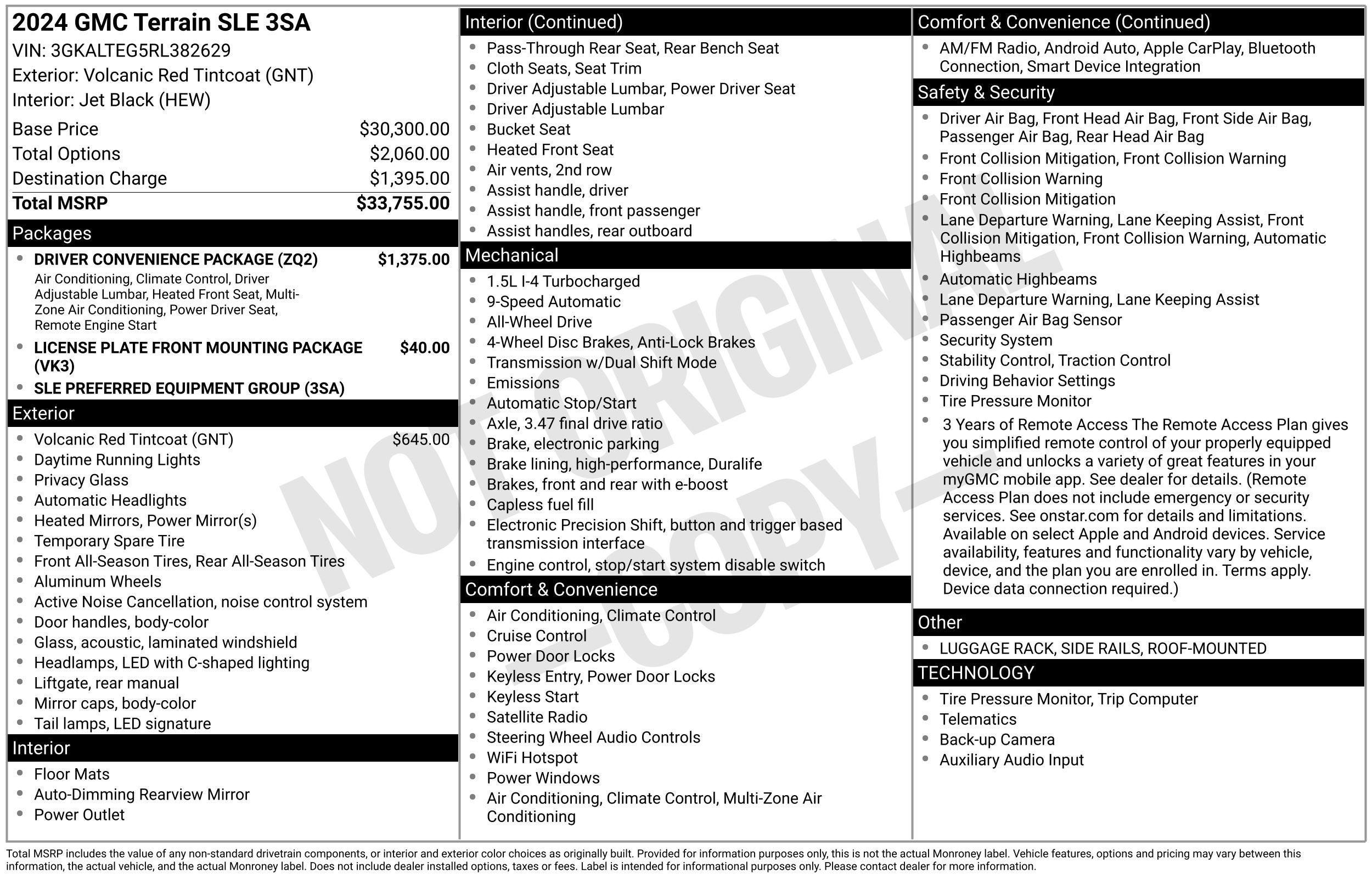 2024 GMC Terrain SLE