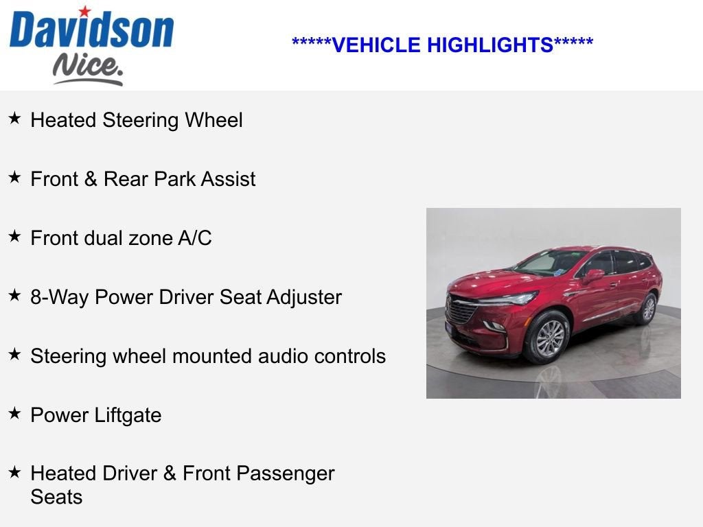 2023 Buick Enclave Essence