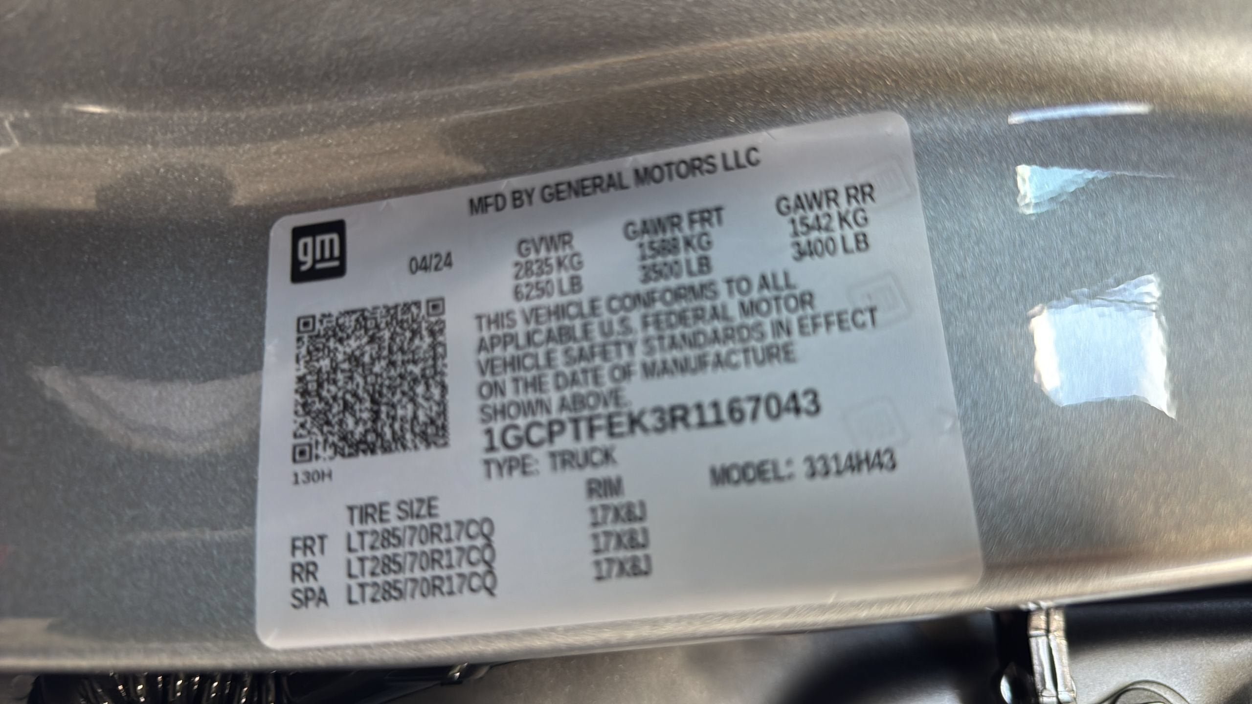 2024 Chevrolet Colorado ZR2