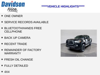 2023 Toyota Tacoma 4WD SR