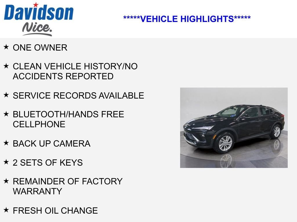 2025 Buick Envista Preferred