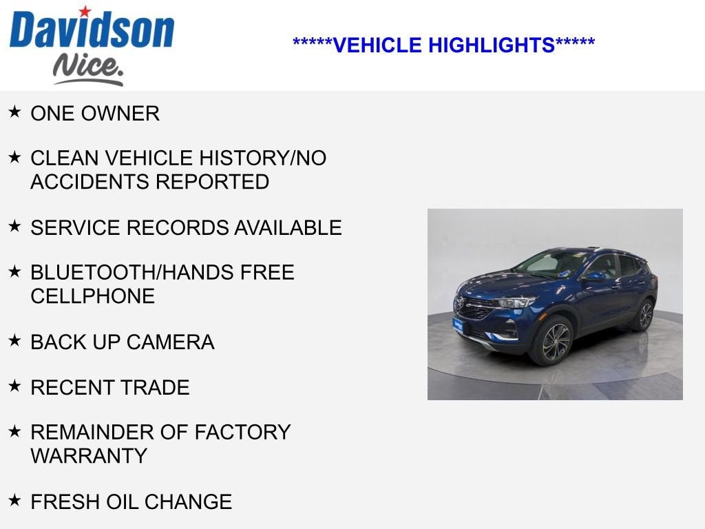 2023 Buick Encore GX Select