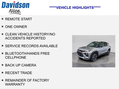 2023 Chevrolet Trailblazer RS