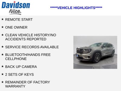 2026 GMC Acadia Elevation