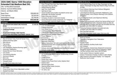 2026 GMC Sierra 1500 Elevation