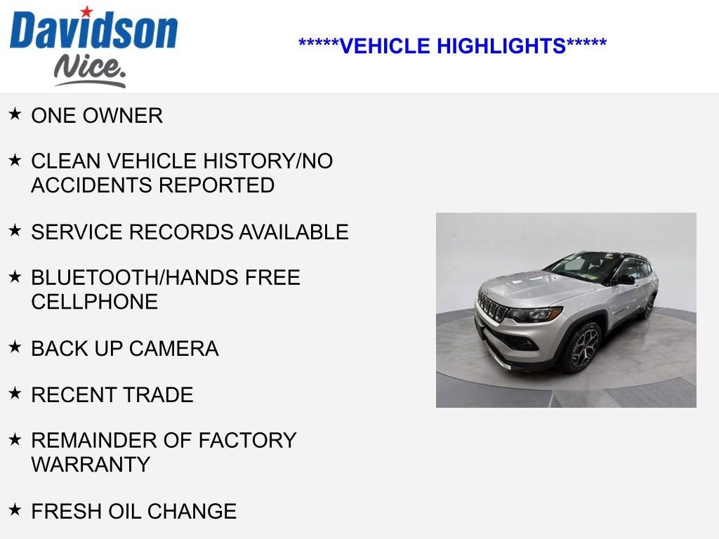 2025 Jeep Compass Limited