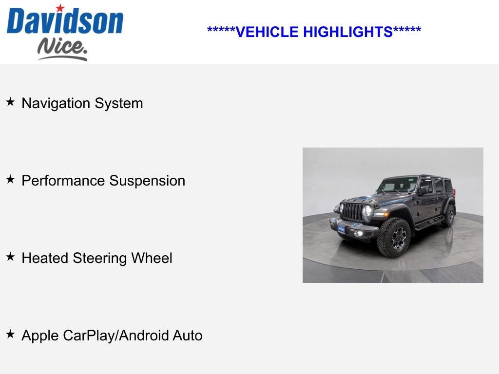 2023 Jeep Wrangler 4xe Rubicon