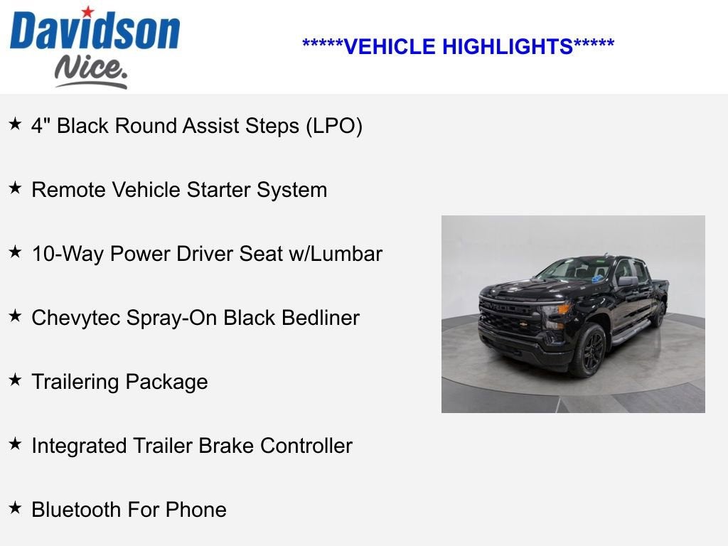 2024 Chevrolet Silverado 1500 Custom