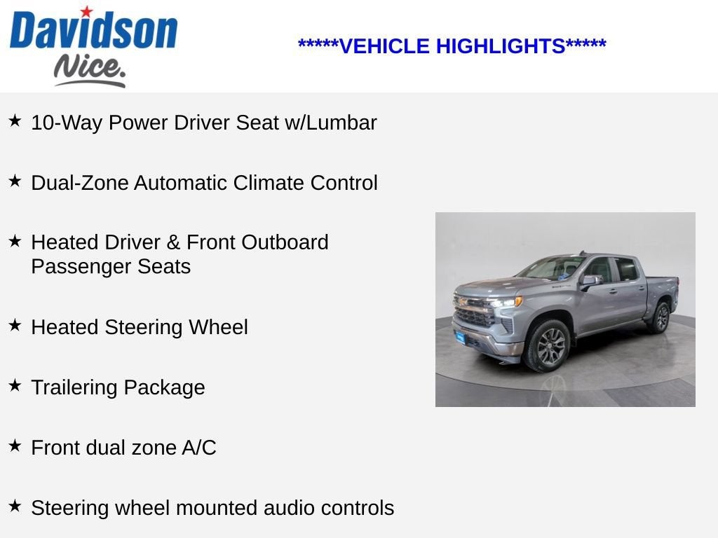 2024 Chevrolet Silverado 1500 LT (2FL)