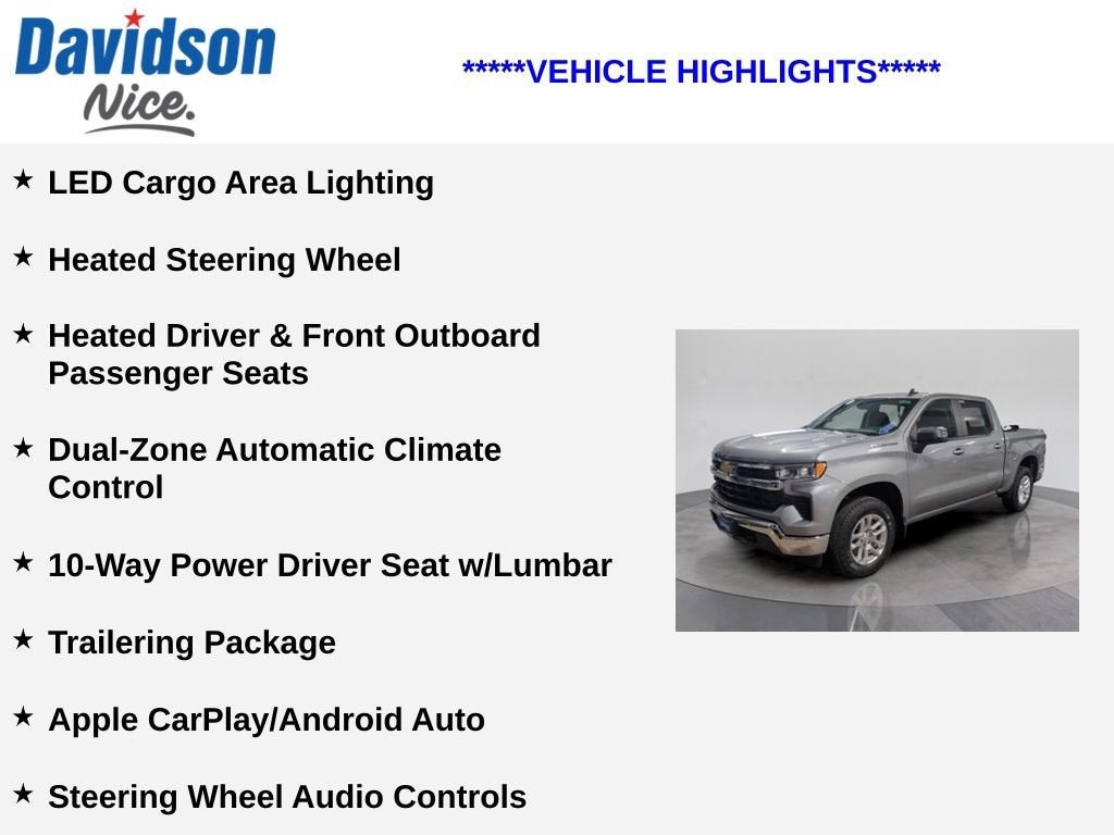 2025 Chevrolet Silverado 1500 LT (2FL)