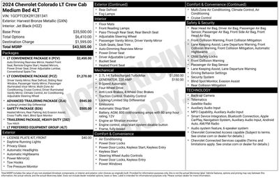 2024 Chevrolet Colorado LT