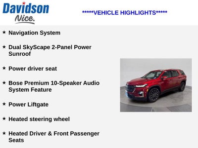 2023 Chevrolet Traverse RS