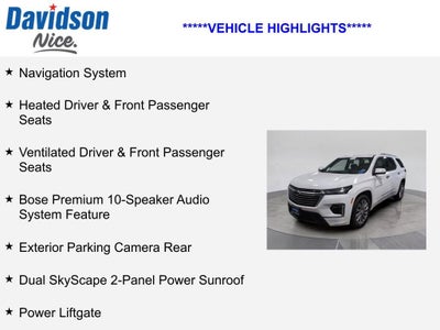 2023 Chevrolet Traverse Premier
