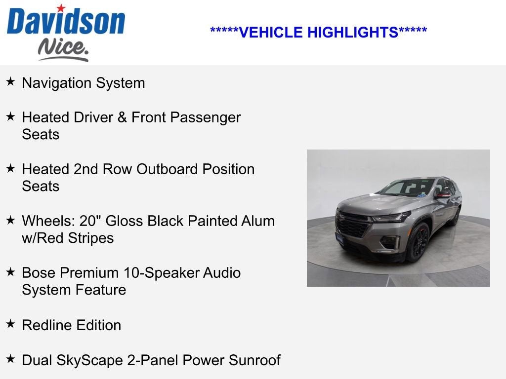 2023 Chevrolet Traverse Premier