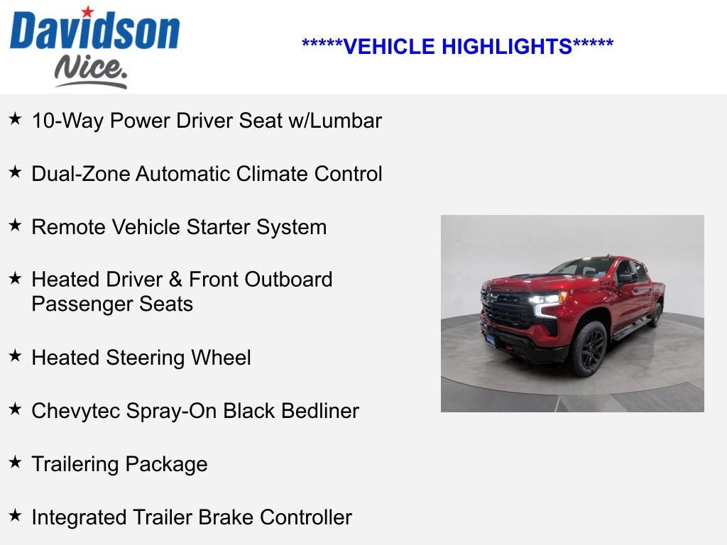 2025 Chevrolet Silverado 1500 LT Trail Boss