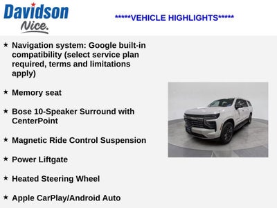 2026 Chevrolet Suburban Premier